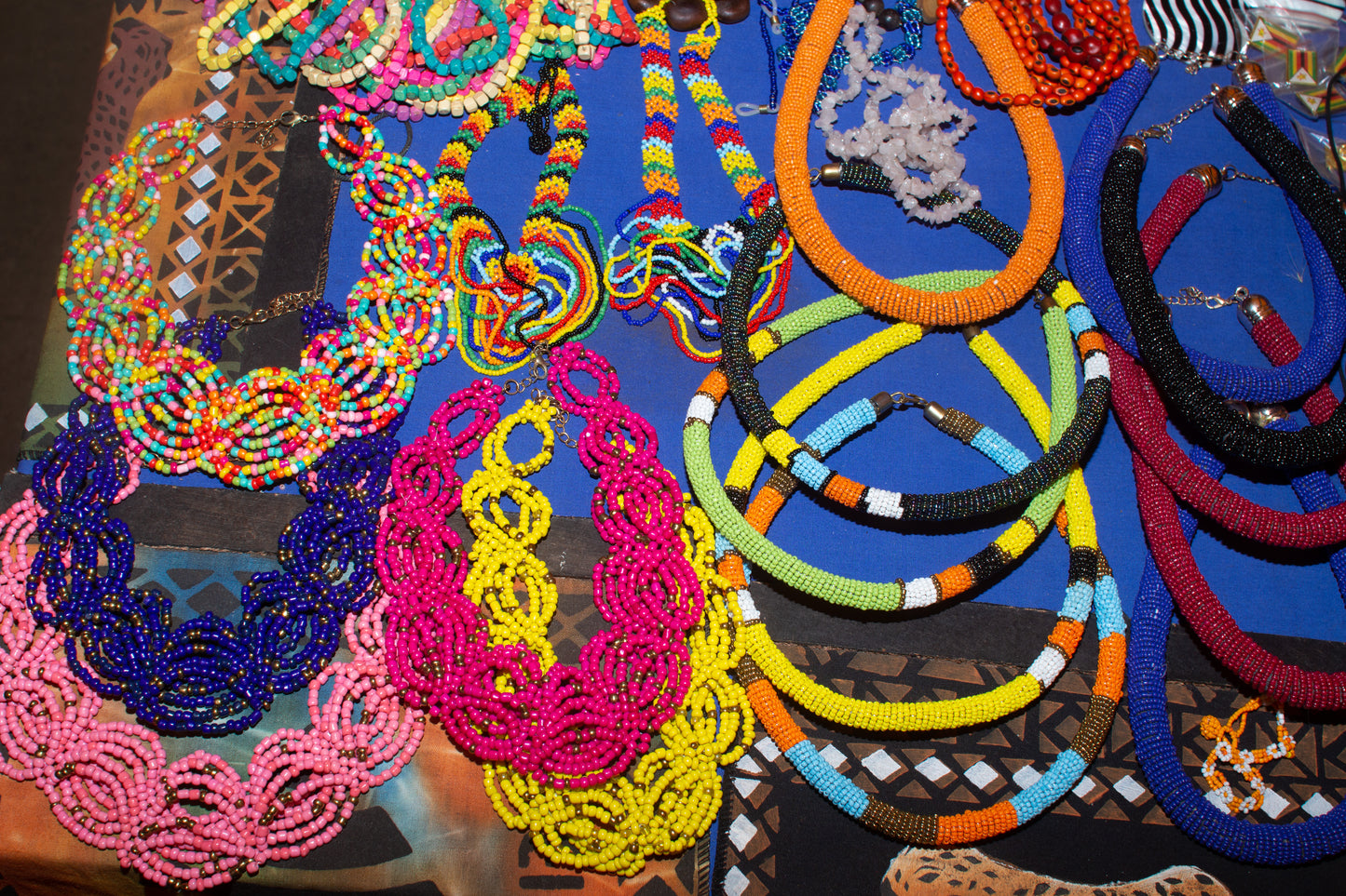 Handmade African Beaded Necklaces