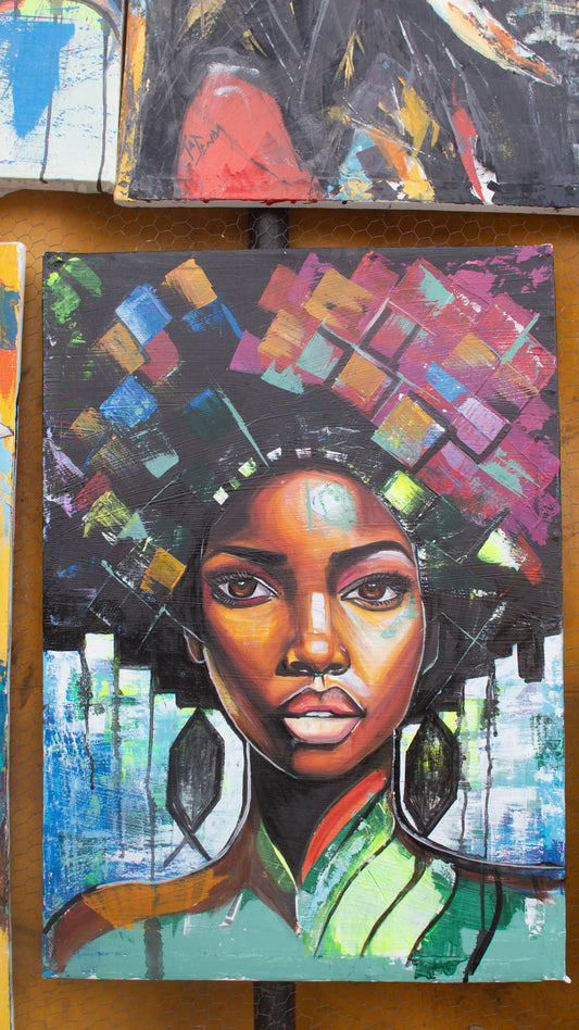 Crowned in colour