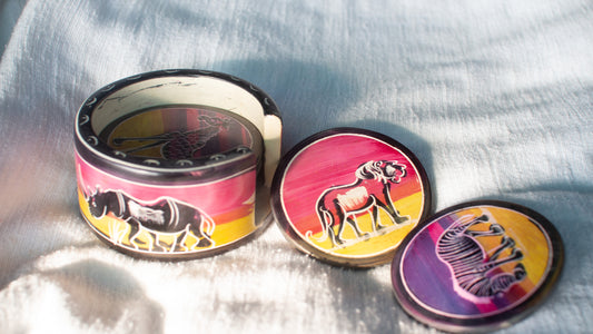 Wildlife Coaster set