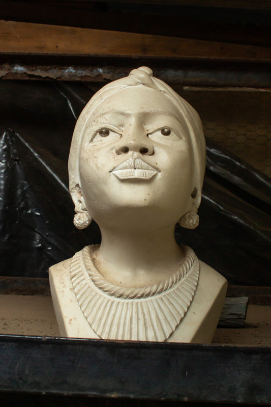 African Woman Bust
