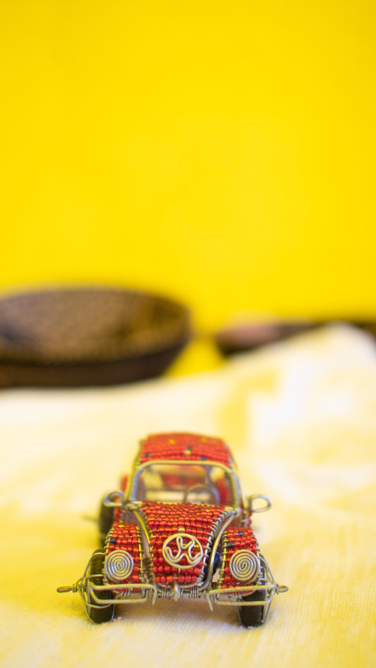 Little beaded car
